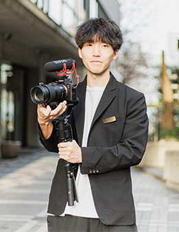 中途入社（ビデオグラファー歴3年）